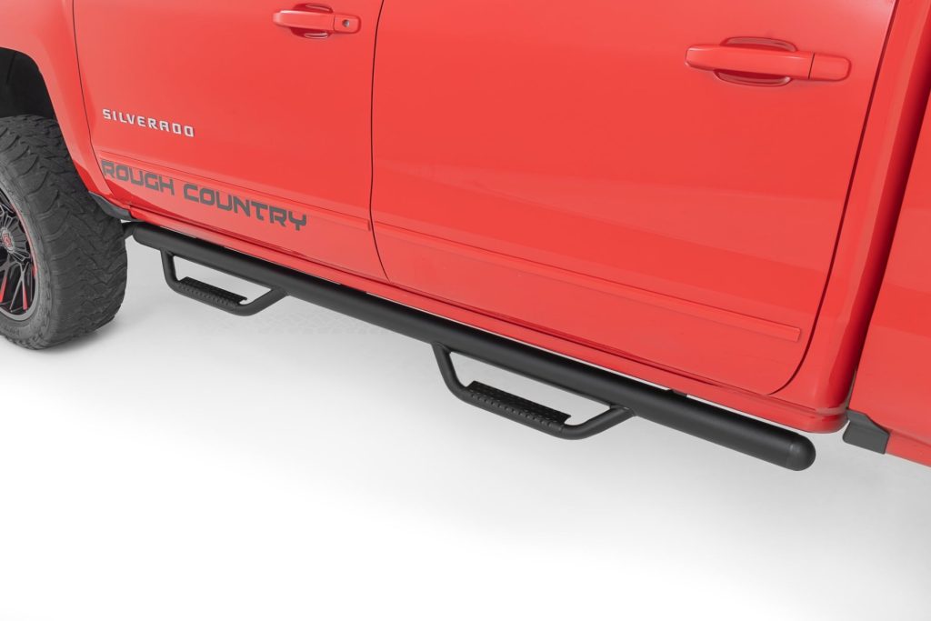 Rough Country Nerf Steps Cab Length Crew Cab Chevy/GMC 1500 (14-18 & Classic)
