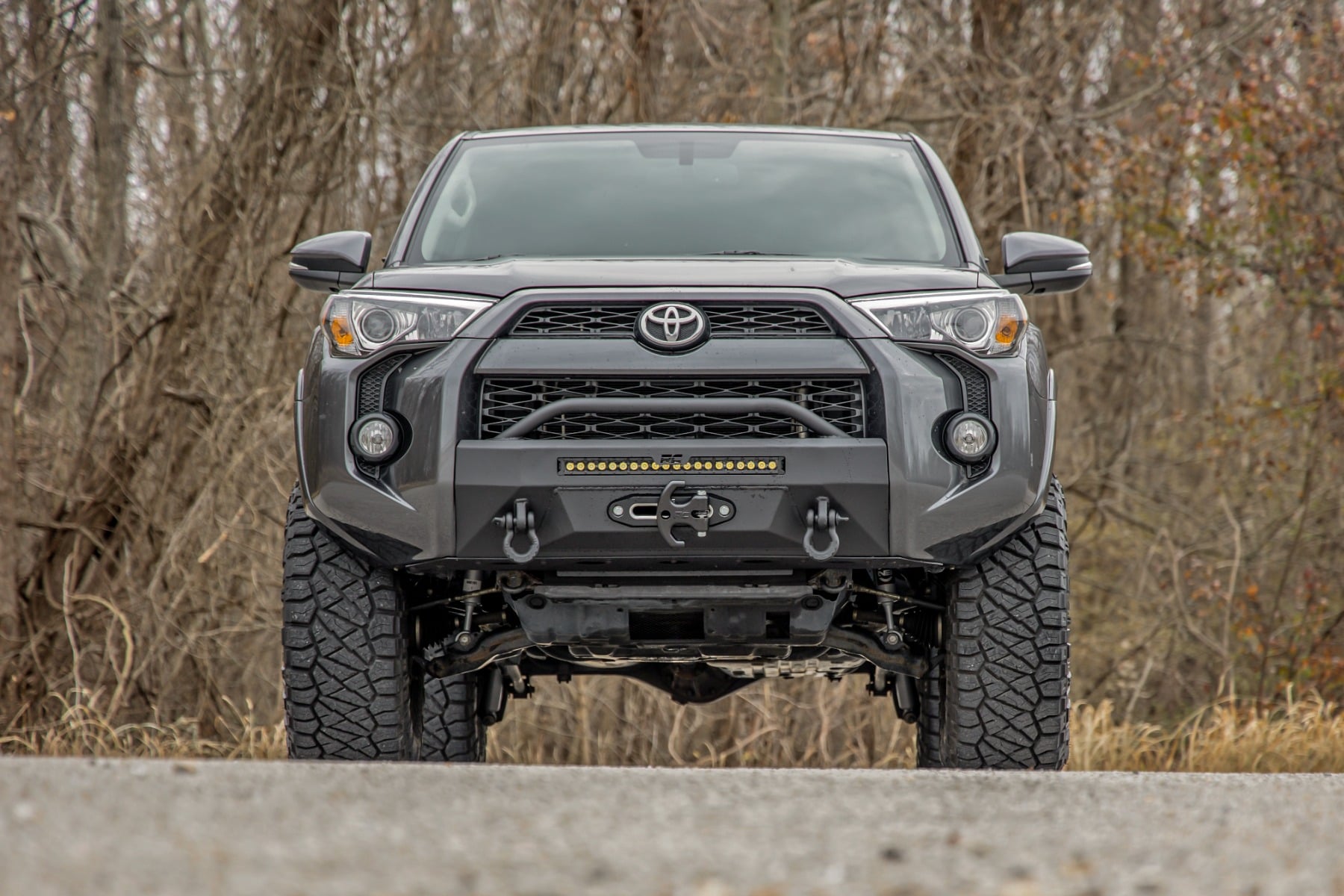Rough Country 3 Inch Lift Kit Upper Control Arms RR Coils M1 Struts Toyota 4Runner (10-24)