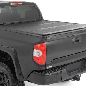 Rough Country Hard Low Profile Bed Cover 5β7β³ Bed Toyota Tundra 2WD/4WD (2007-2021)