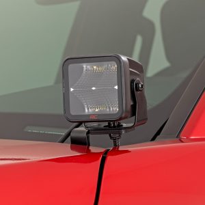 Rough Country LED Light Kit Ditch Mount 2β³ Spectrum Pair Spot Toyota Tacoma (24-26)