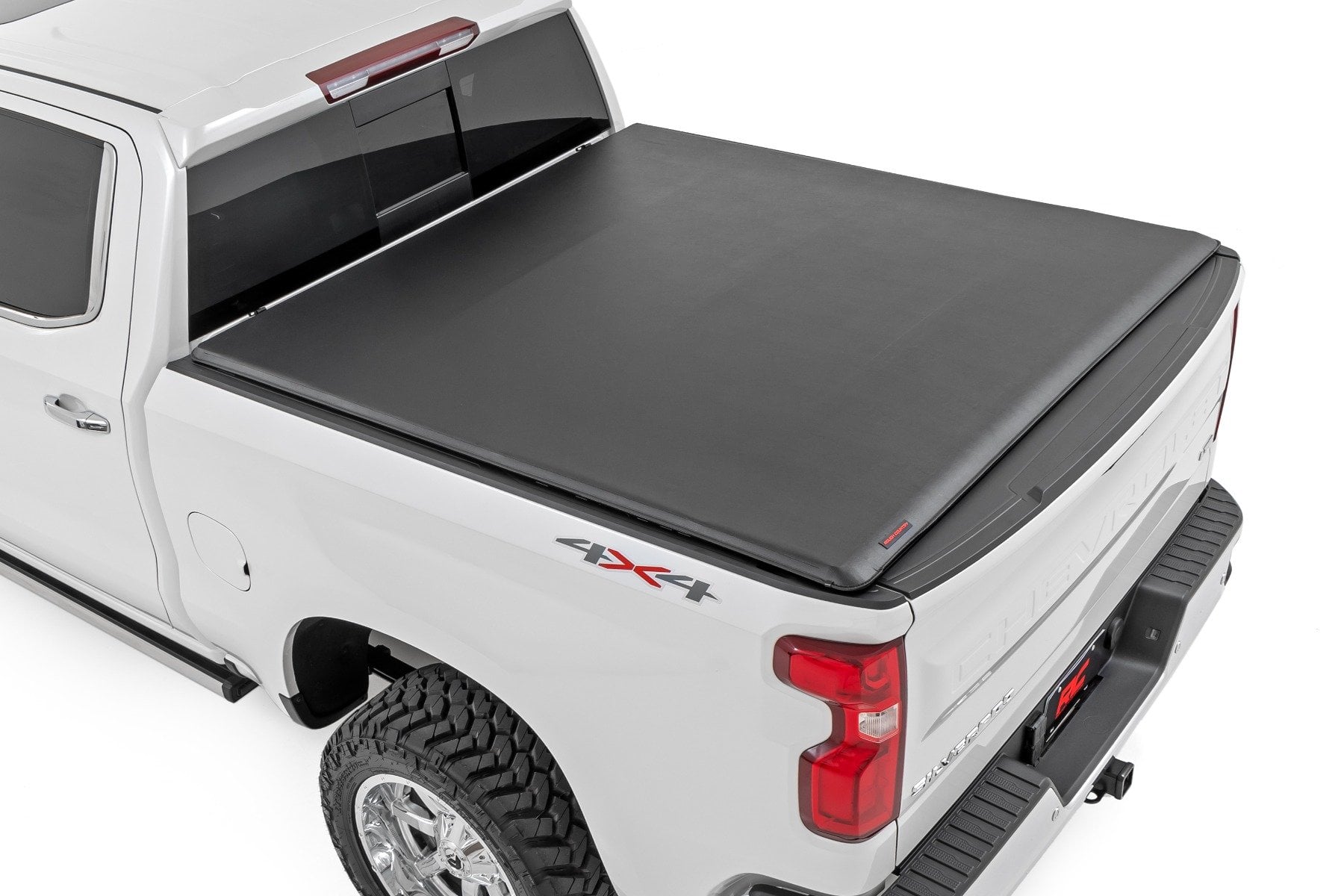 Rough Country Soft Roll Up Bed Cover 5β10β Bed Chevy/GMC Sierra 1500 (19-26)/Silverado 1500 (19-26)