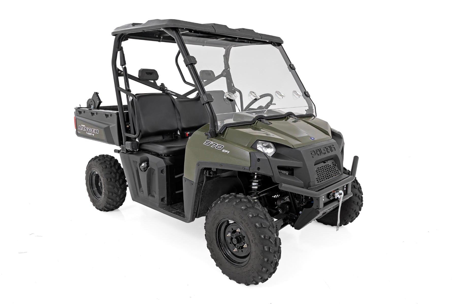 Rough Country Winch Mount Non-Pro Fit Cage Polaris Ranger 570 Crew