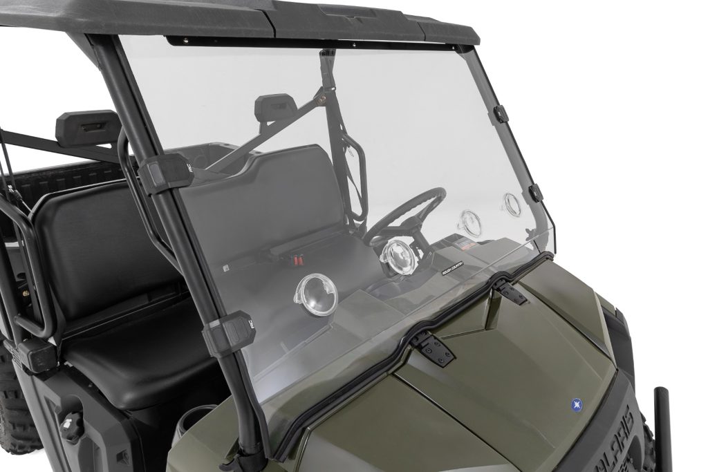 Rough Country Vented Full Windshield Scratch Resistant Polaris Ranger 570