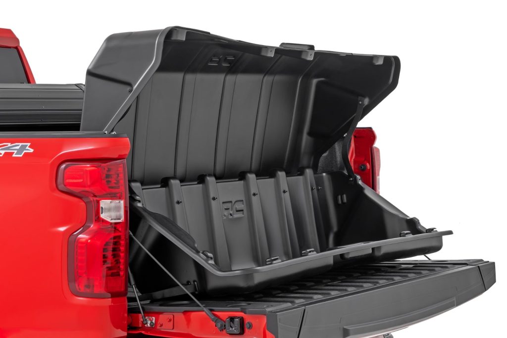 Rough Country Truck Bed Cargo Storage Box Lid & Box Easy Access Full Size 56″