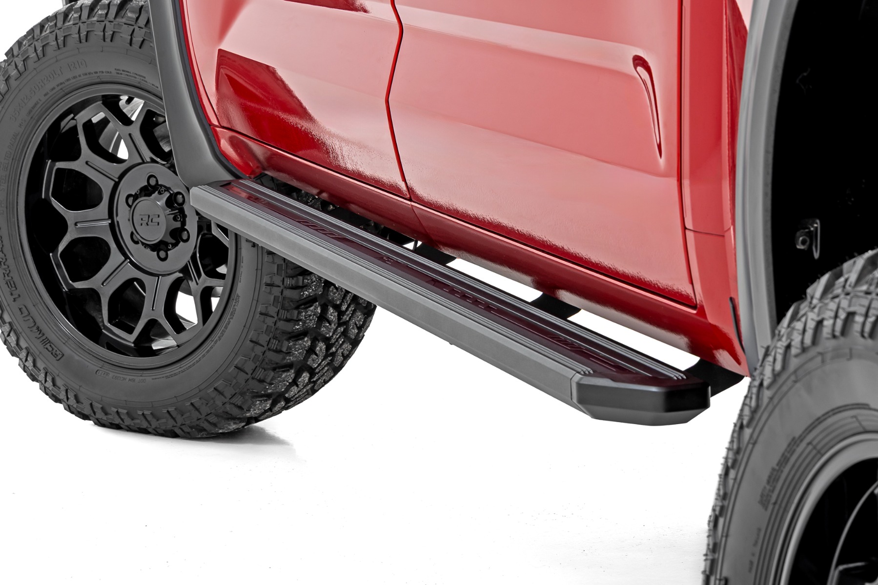 Rough Country Multi-Color LED Running Boards CrewMax Toyota Tundra 2WD/4WD (2022-2026)