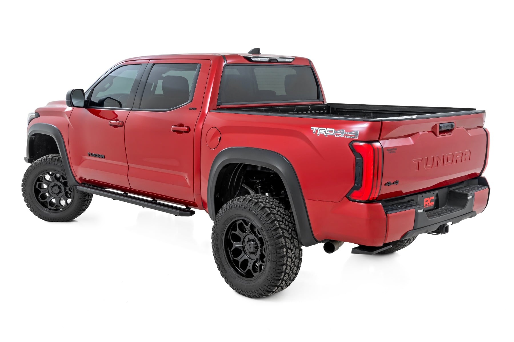 Rough Country Multi-Color LED Running Boards CrewMax Toyota Tundra 2WD/4WD (2022-2026)