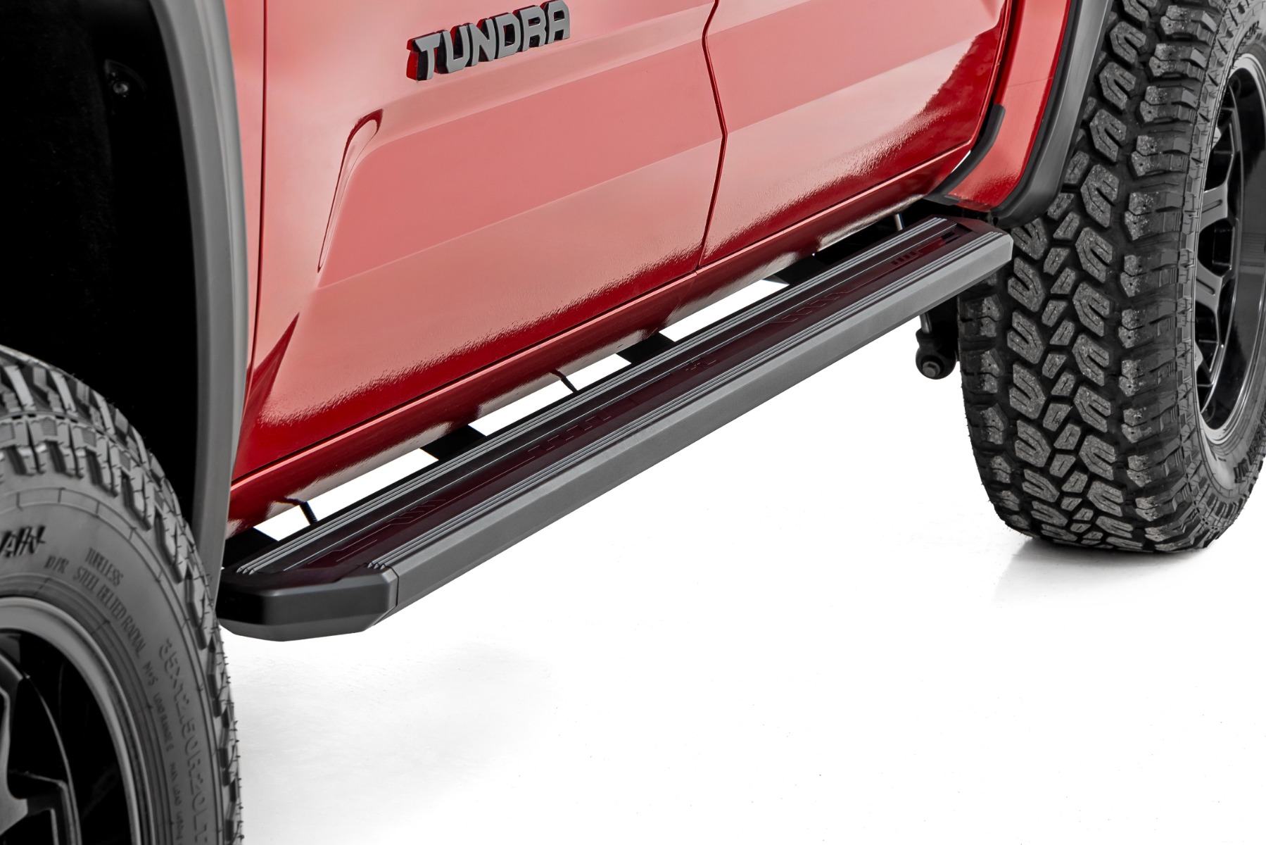 Rough Country Multi-Color LED Running Boards CrewMax Toyota Tundra 2WD/4WD (2022-2026)