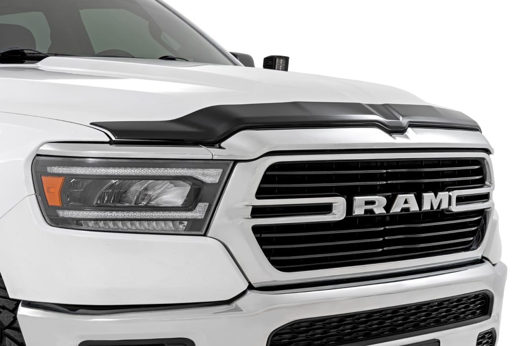 Rough Country Hood Protector Gloss Black Ram 1500 2WD/4WD (2019-2026)