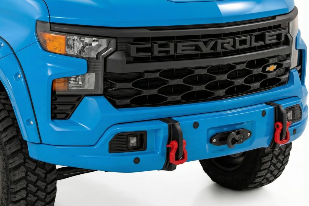 Rough Country Bumper Cover GLT Glacier Blue Chevy Silverado 1500 2WD/4WD (2023-2026)