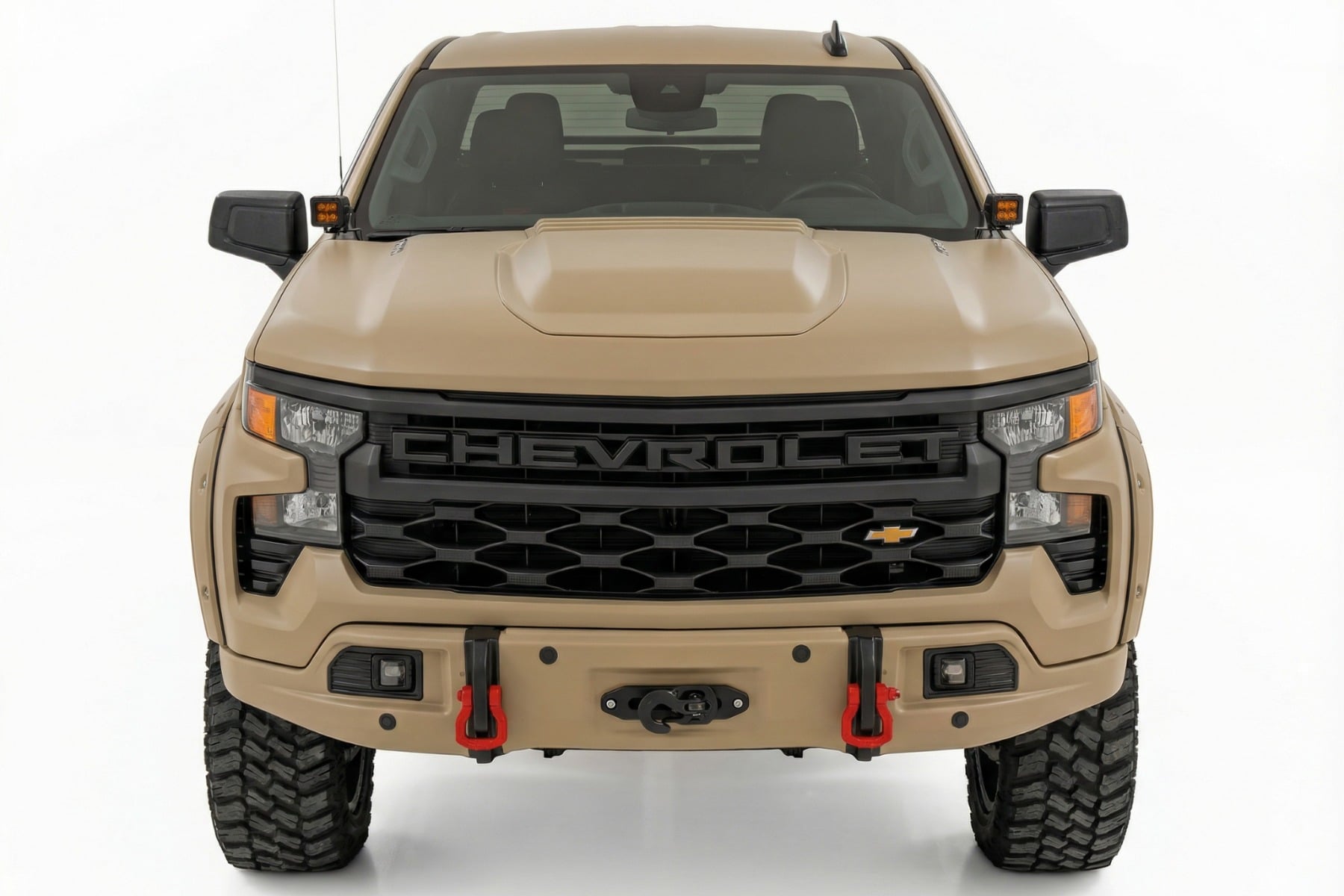 Rough Country Front FXS Bumper 12000S GTL Sand Dune Chevy Silverado 1500 (23-26)