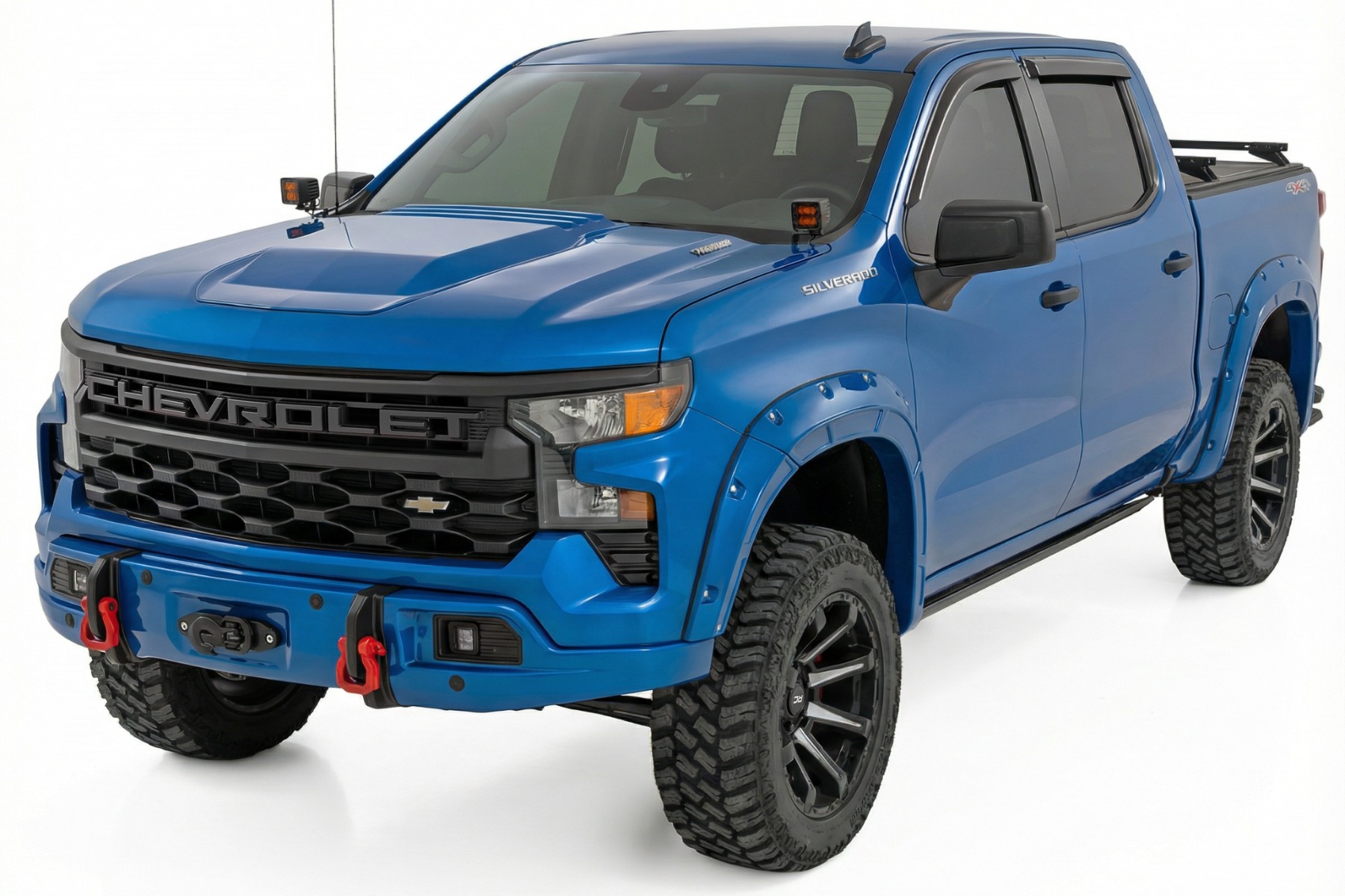 Rough Country Bumper Cover GJV Riptide Blue Chevy Silverado 1500 2WD/4WD (2023-2026)
