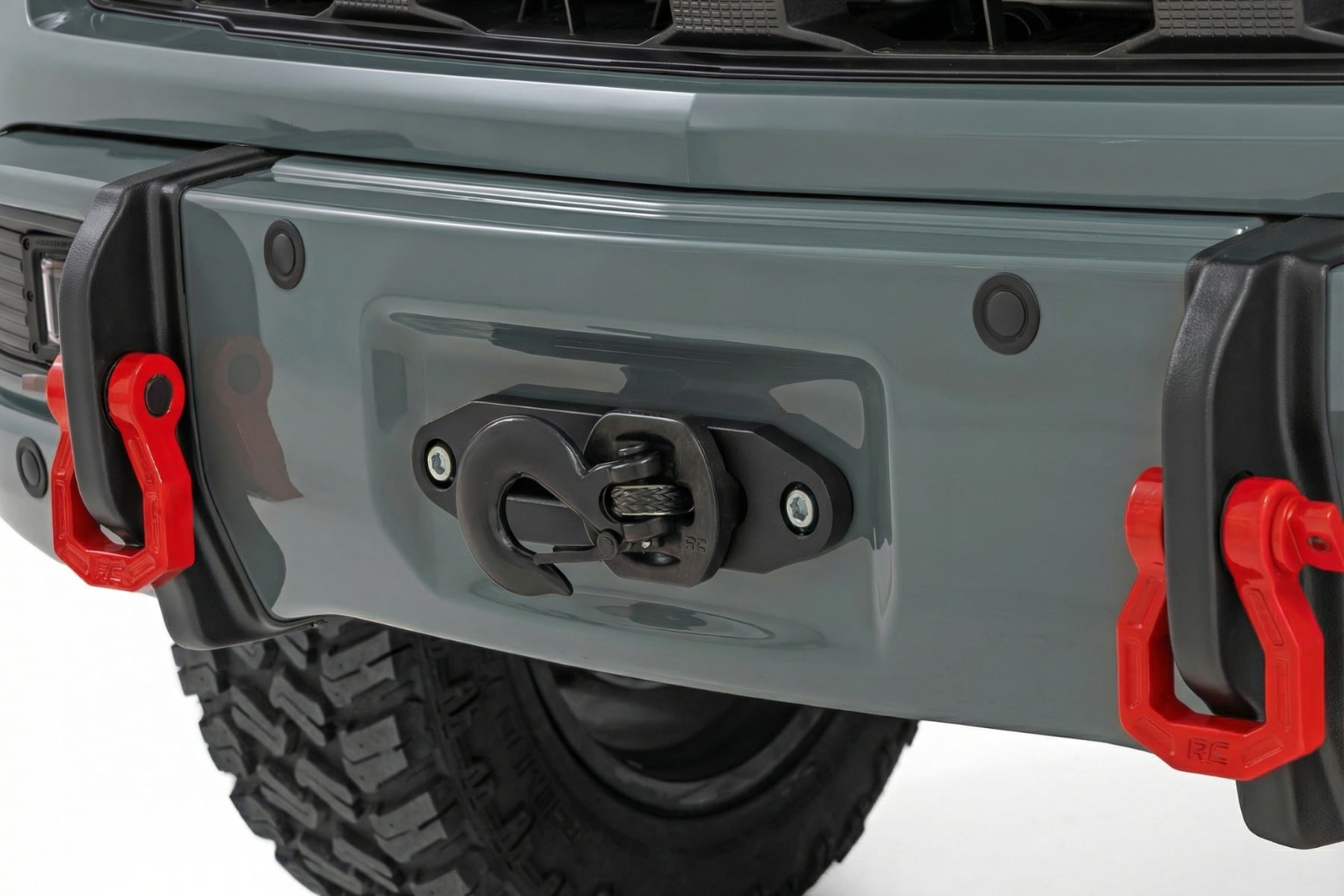 Rough Country Front FXS Bumper 12000S GBD Cypress Gray Chevy Silverado 1500 (23-26)