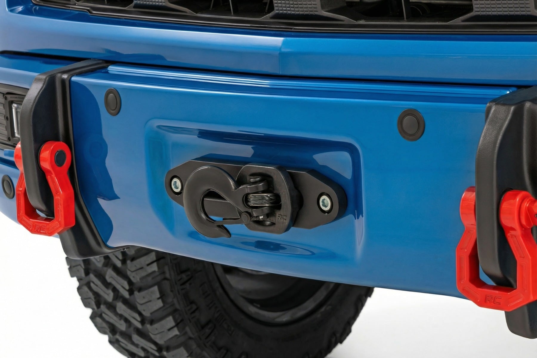 Rough Country Front FXS Bumper 12000S GA0 North Sky Blue Chevy Silverado 1500 (23-26)