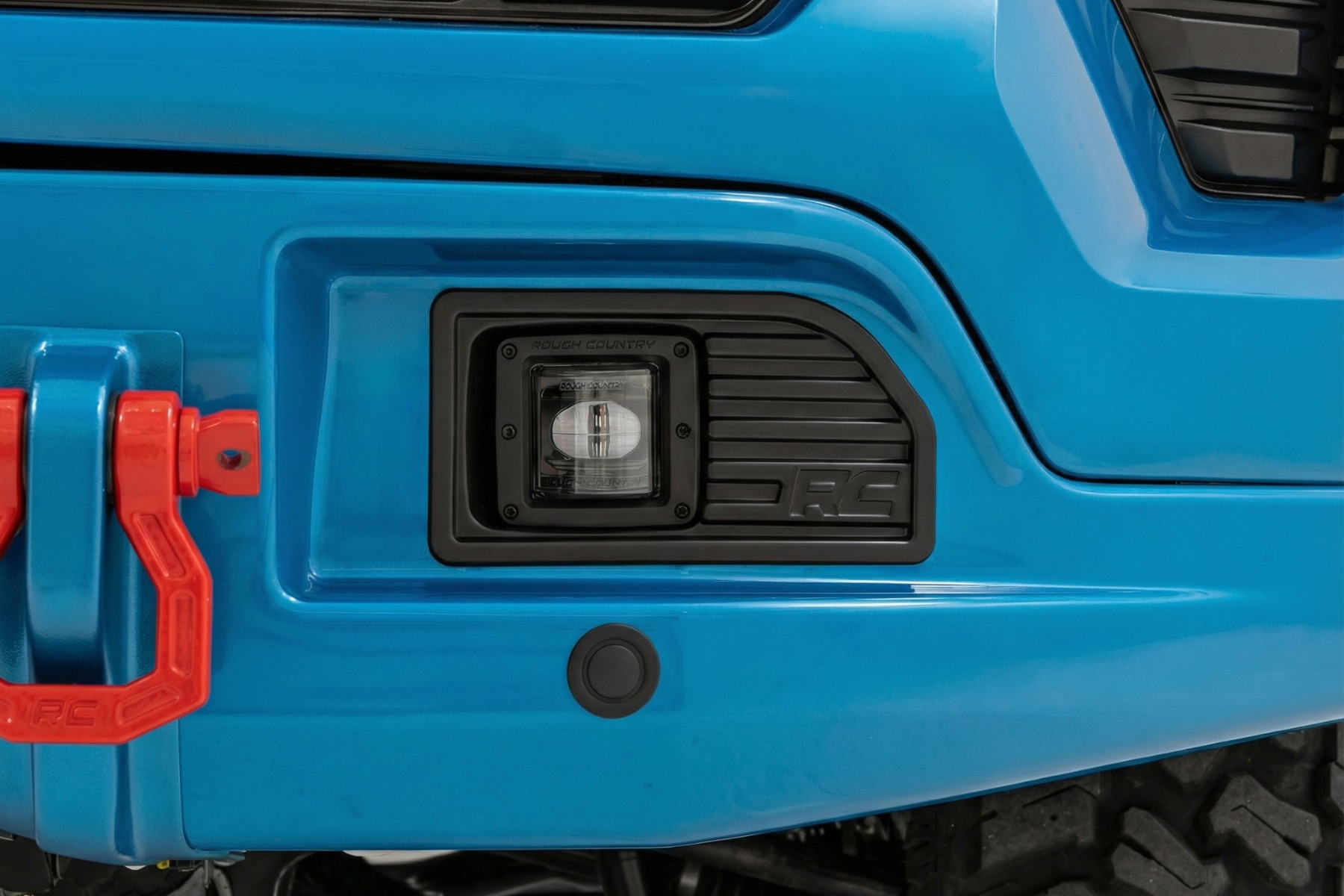 Rough Country Front FXS Bumper 12000S GXP Lakeshore Blue Chevy Silverado 1500 (23-26)
