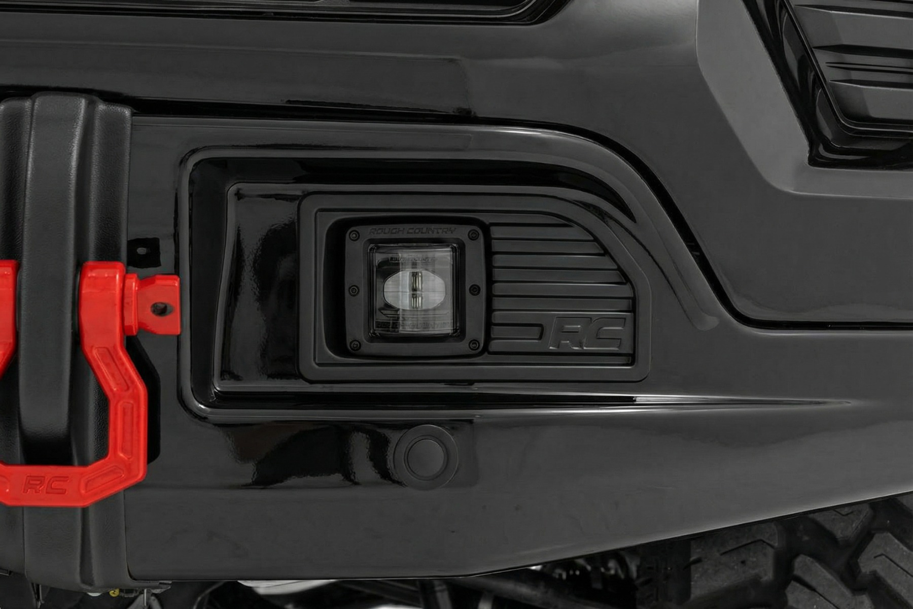 Rough Country Bumper Cover GB8 Mosaic Black Chevy Silverado 1500 2WD/4WD (2023-2026)