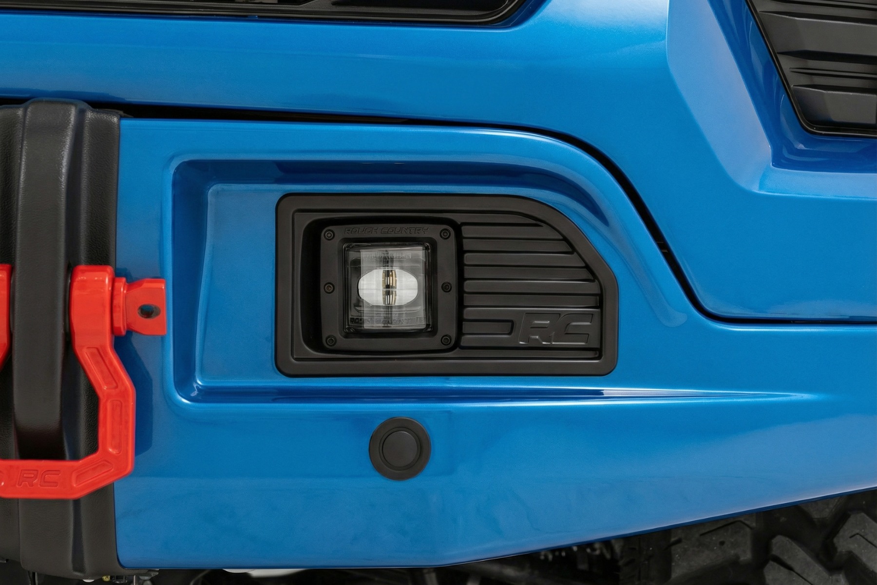 Rough Country Front FXS Bumper 12000S GA0 North Sky Blue Chevy Silverado 1500 (23-26)