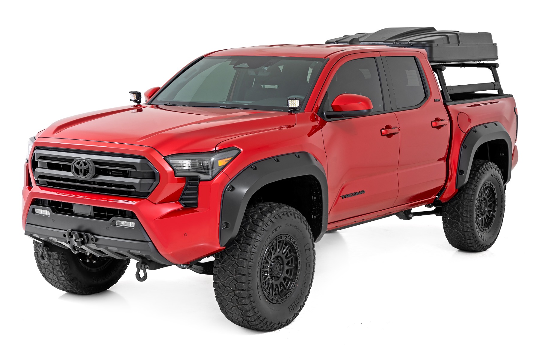Rough Country Pocket Fender Flares 8X0 Heritage Blue Toyota Tacoma 2WD/4WD (2024-2026)