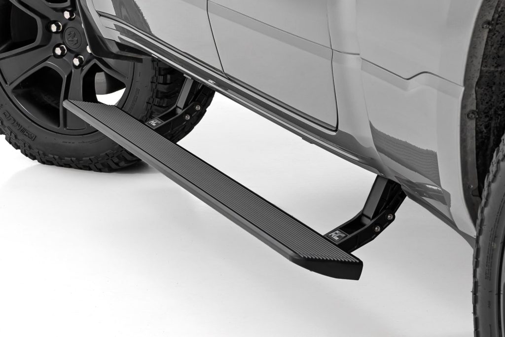 Rough Country Power Running Boards HT-Series Quad Cab Ram 1500 (19-26)/1500 TRX (21-24)