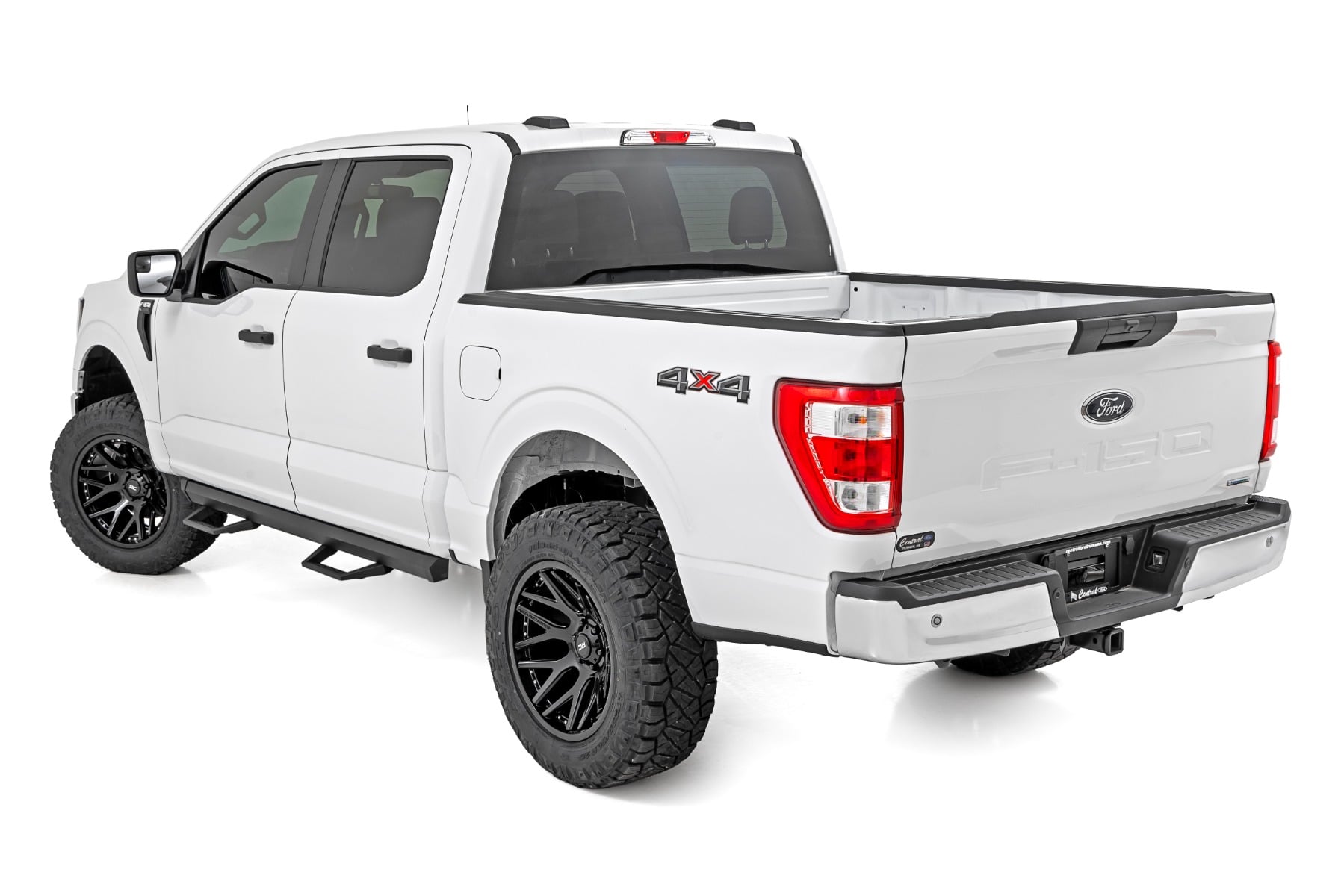 Rough Country SRL2 Adjustable Aluminum Steps Ford Ranger 2WD/4WD (2019-2026)