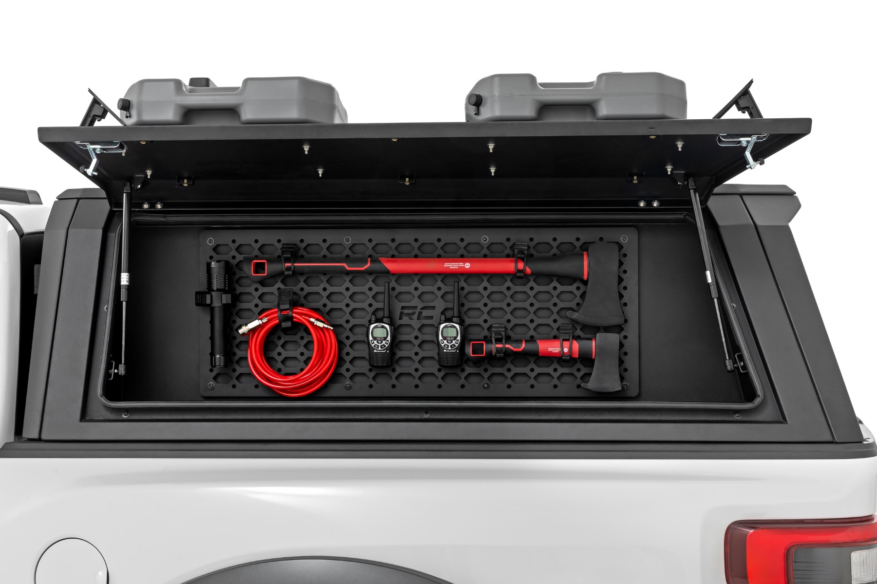Rough Country Bed Cap Molle Panel Side Storage Bin Drivers Side Multiple Makes & Models (Chevy/Ford/GMC/Ram)