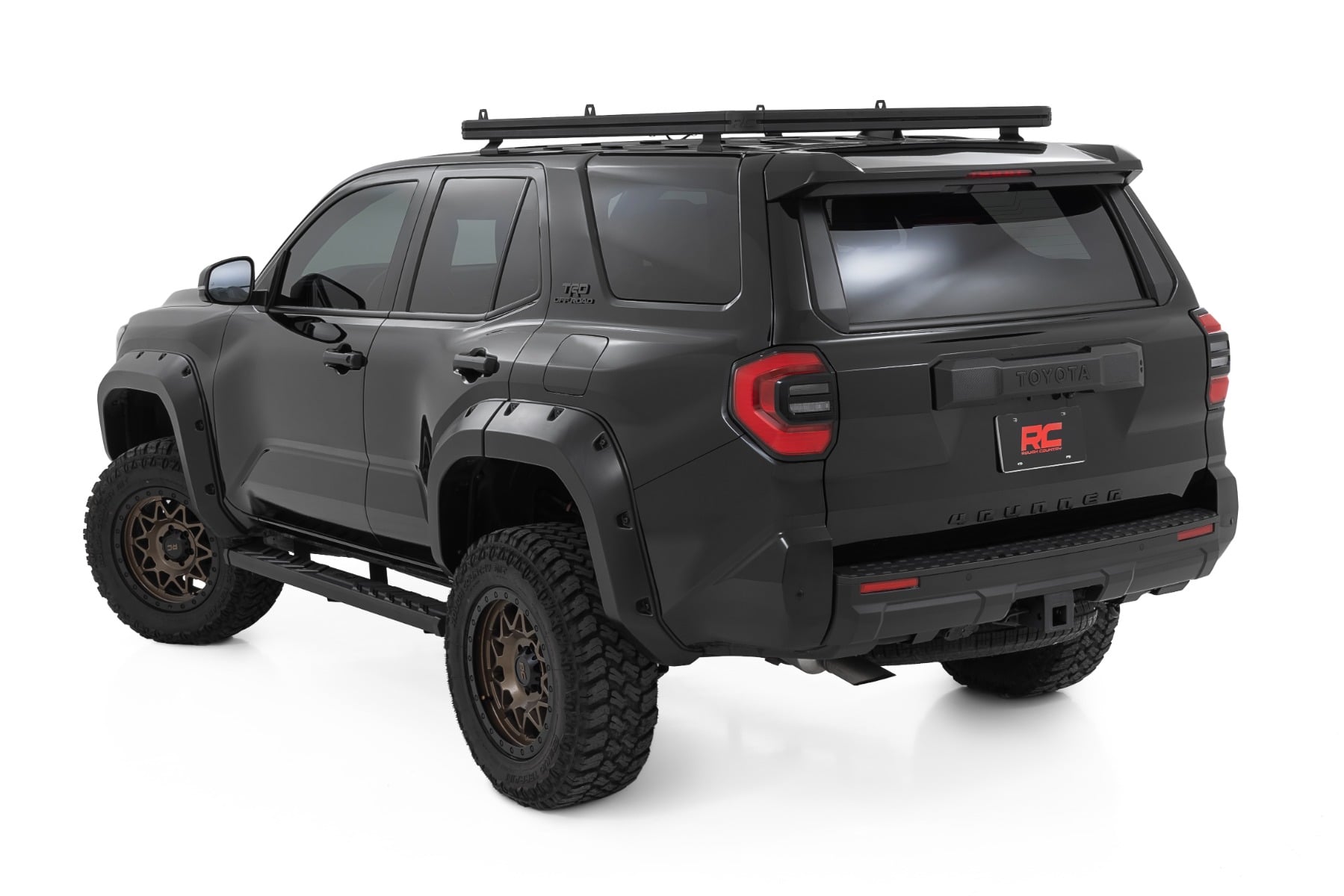 Rough Country BA2 Running Boards Side Step Bars Toyota 4Runner 2WD/4WD (2025-2026)
