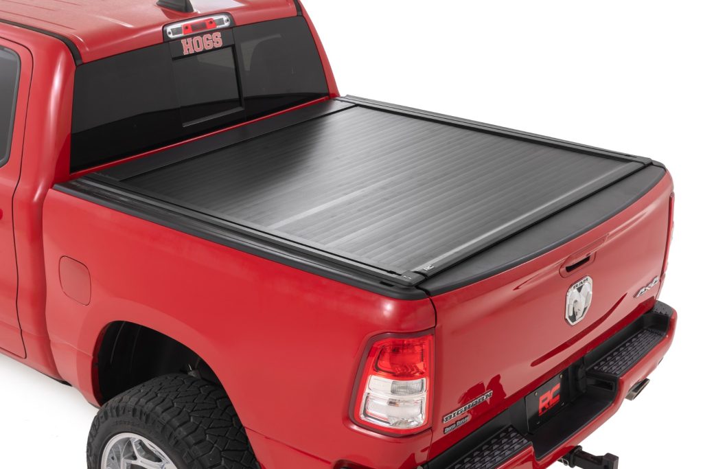 Rough Country Powered Retractable Bed Cover 5’7″ Bed Ram 1500 (19-26)/1500 TRX (21-24)