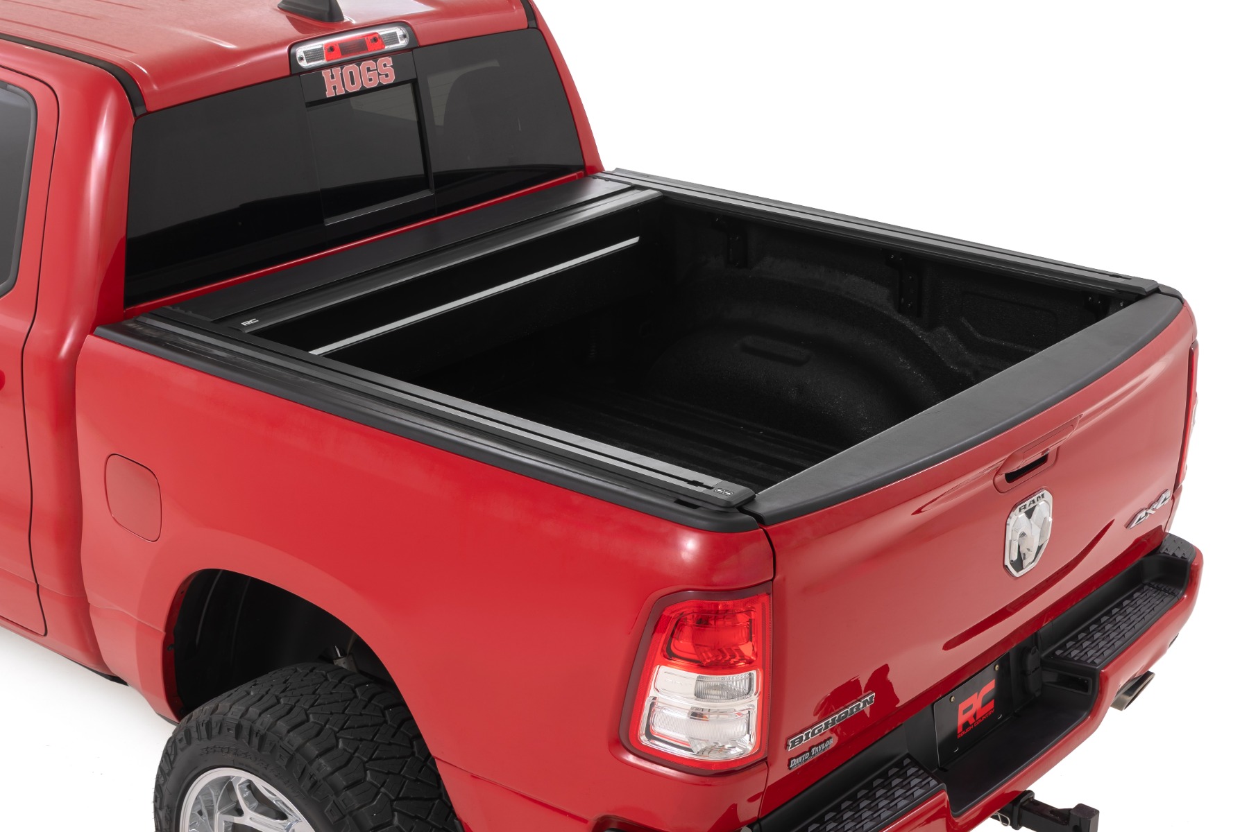 Rough Country Powered Retractable Bed Cover 5β7β³ Bed Ram 1500 (19-26)/1500 TRX (21-24)