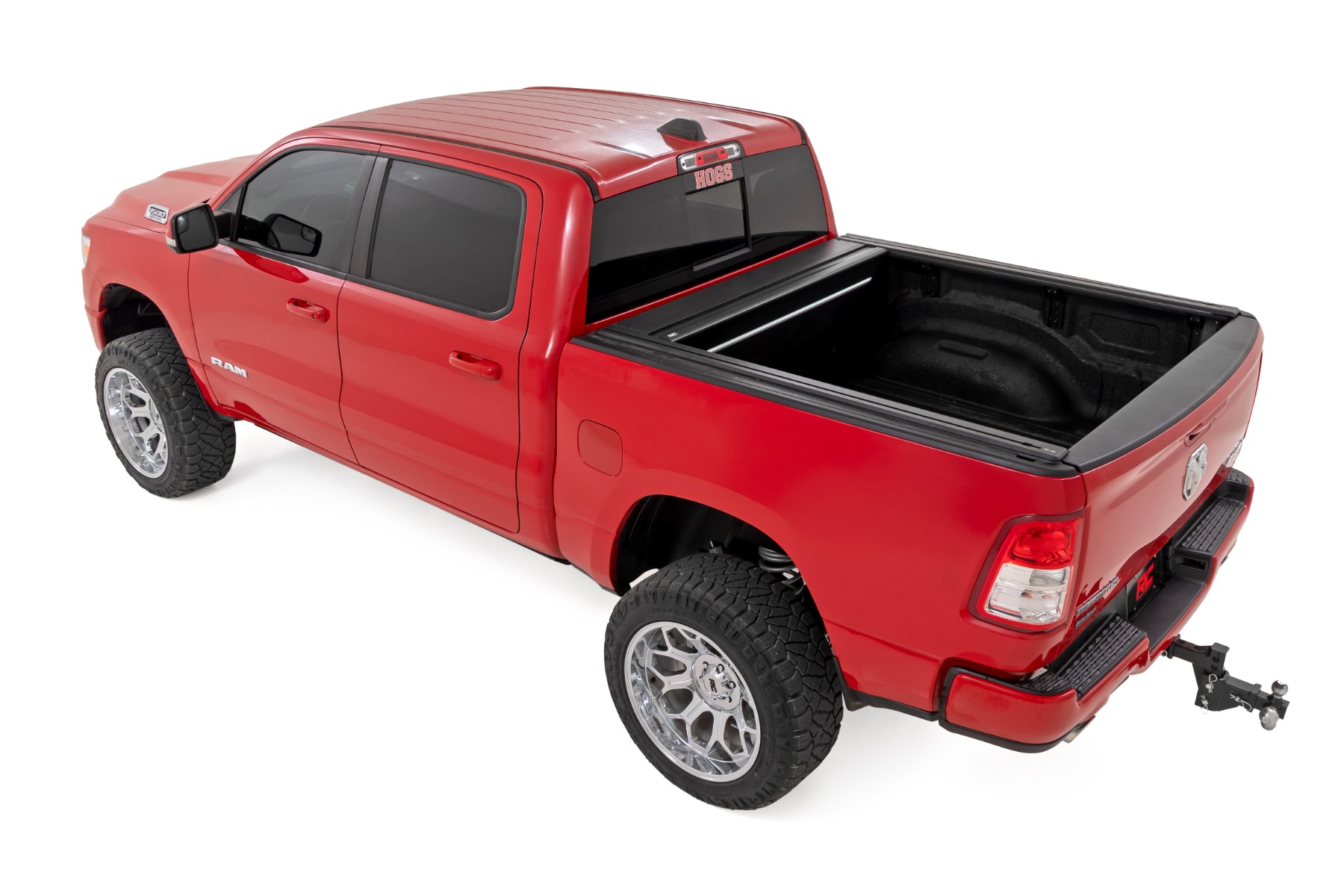 Rough Country Powered Retractable Bed Cover 5β7β³ Bed Ram 1500 (19-26)/1500 TRX (21-24)