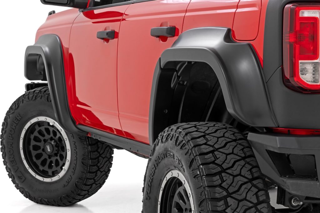 Rough Country Fender Flares G4 Azure Gray Ford Bronco 4WD (2021-2026)