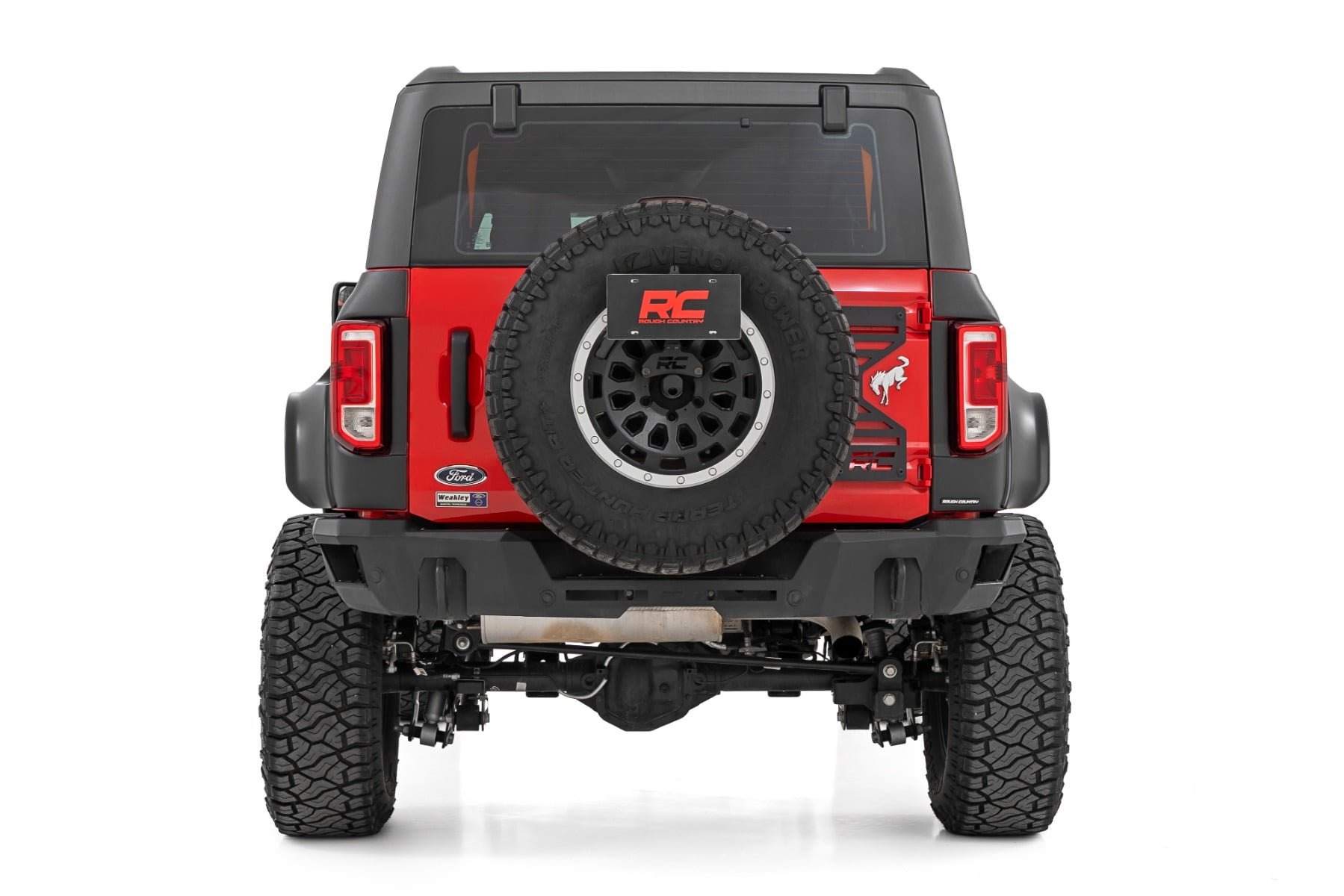 Rough Country Fender Flares YZ Oxford White Ford Bronco 4WD (2021-2026)