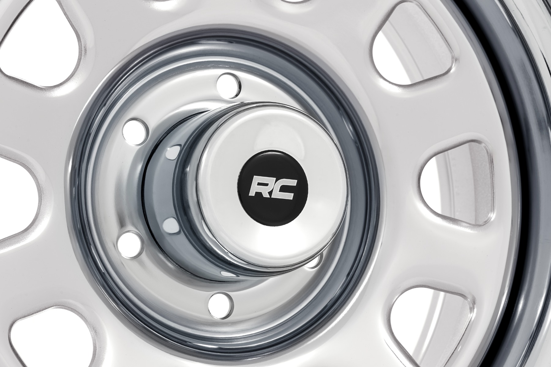 Rough Country Chrome Center Cap Closed 3.30 Bore