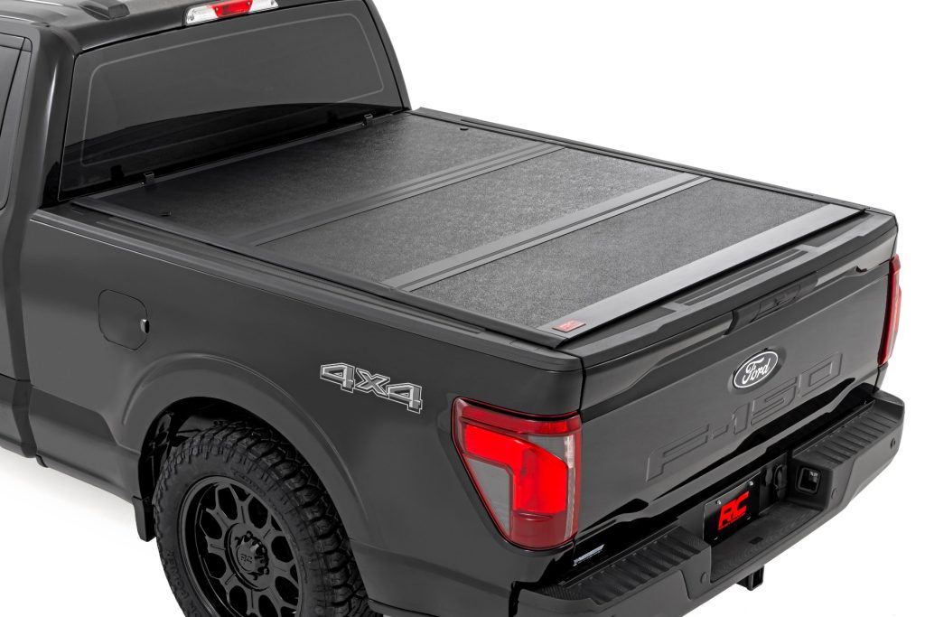 Rough Country Hard Low Profile Bed Cover 6β7β³ Bed Ford F-150 2WD/4WD (2015-2020)