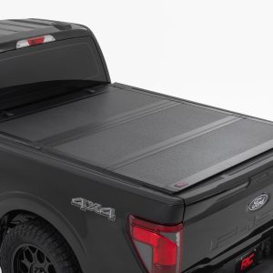 Rough Country Hard Tri-Fold Flip Up Bed Cover 6’7″ Bed Ford F-150 2WD/4WD (2021-2026)