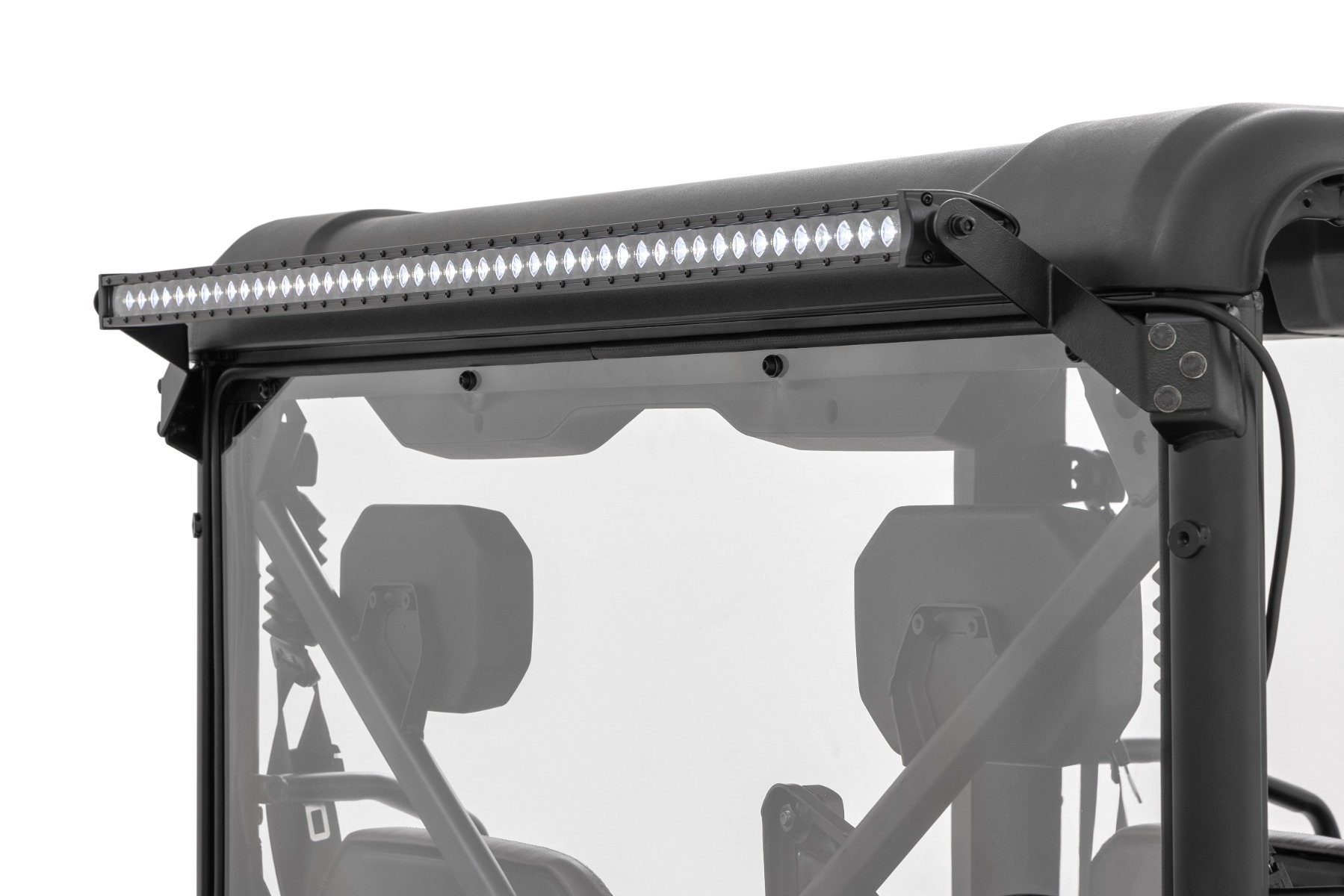 Rough Country LED Light Kit Rear Mount 50β³ Black-Series Single Row CFMOTO UFORCE U10 Pro