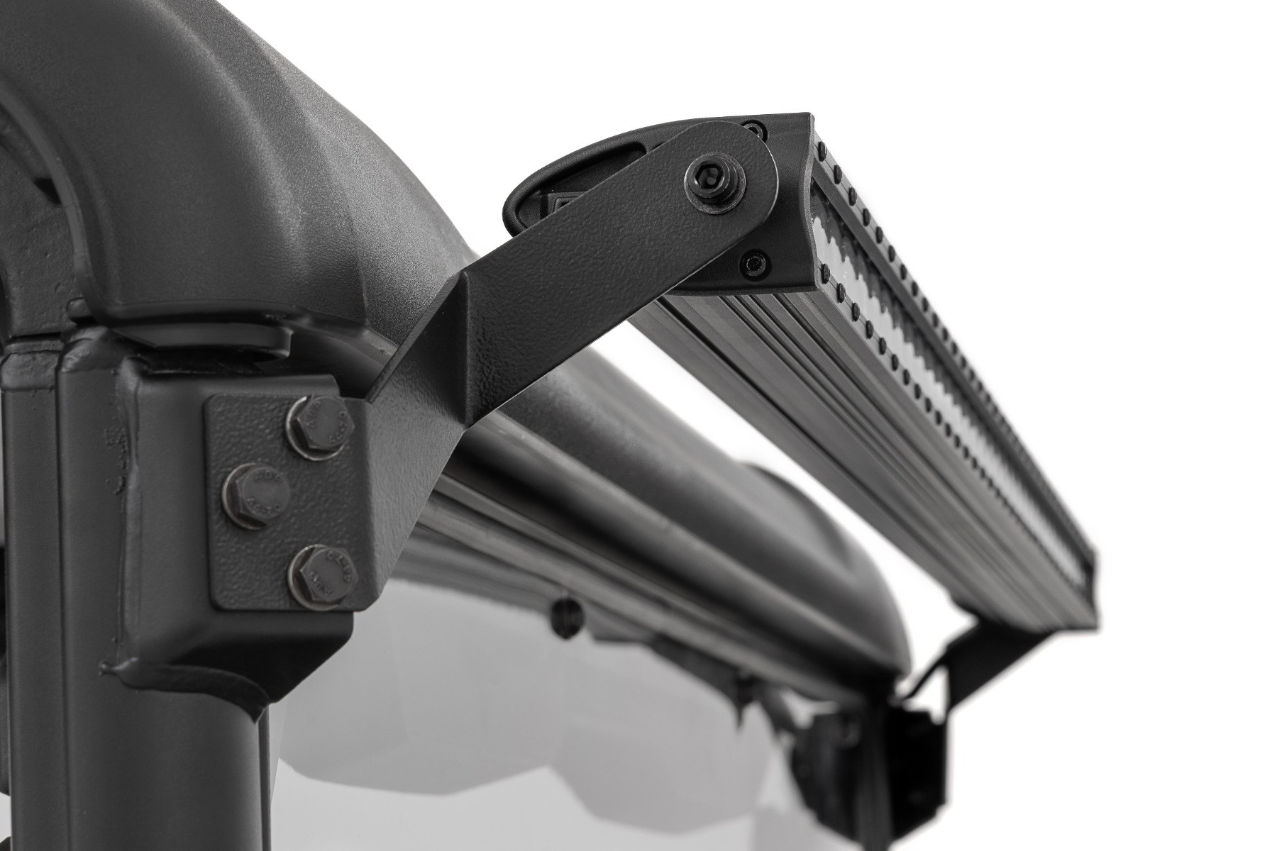 Rough Country LED Light Kit Rear Mount 50β³ Black-Series Single Row CFMOTO UFORCE U10 Pro