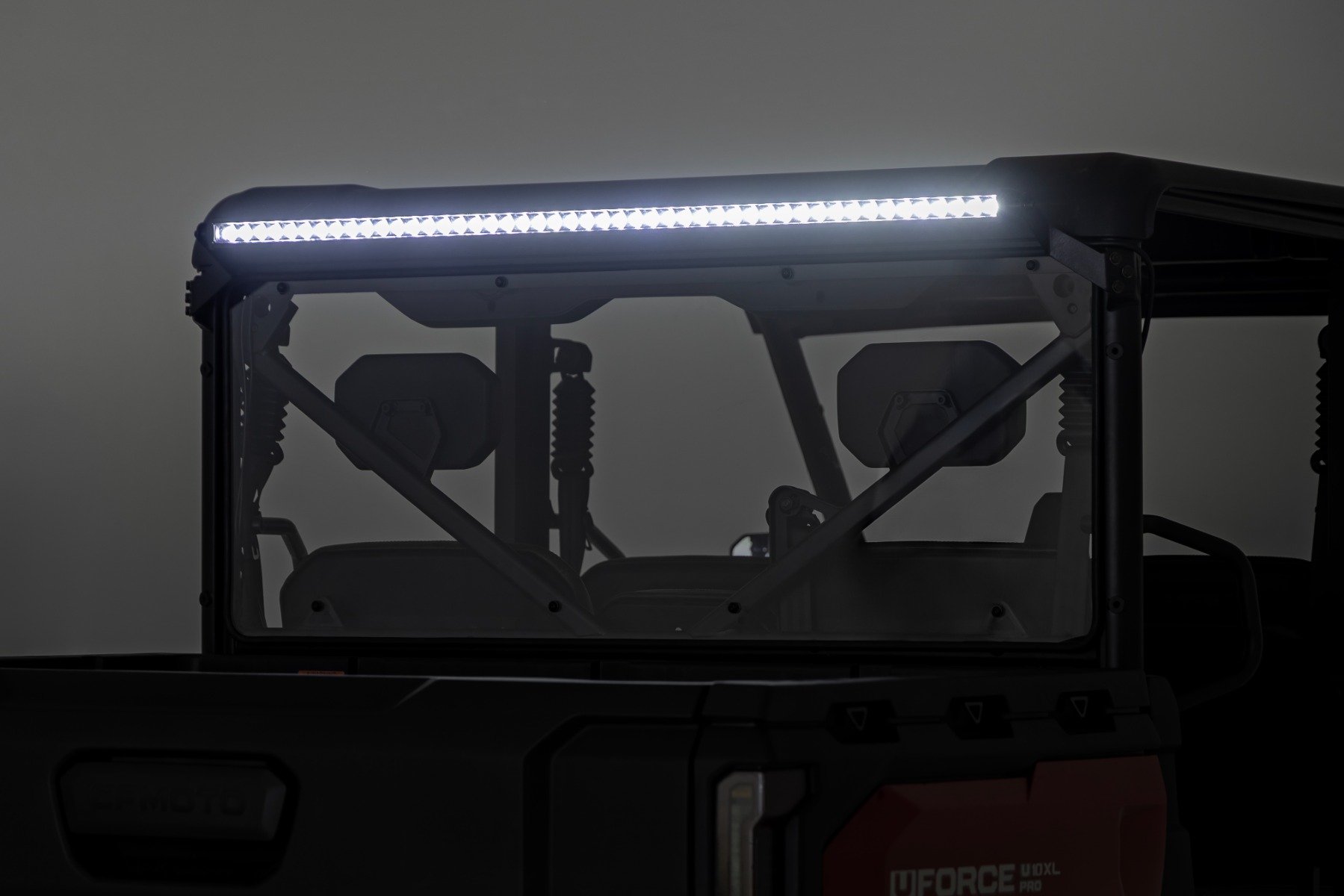 Rough Country LED Light Kit Rear Mount 50β³ Black-Series Single Row CFMOTO UFORCE U10 Pro