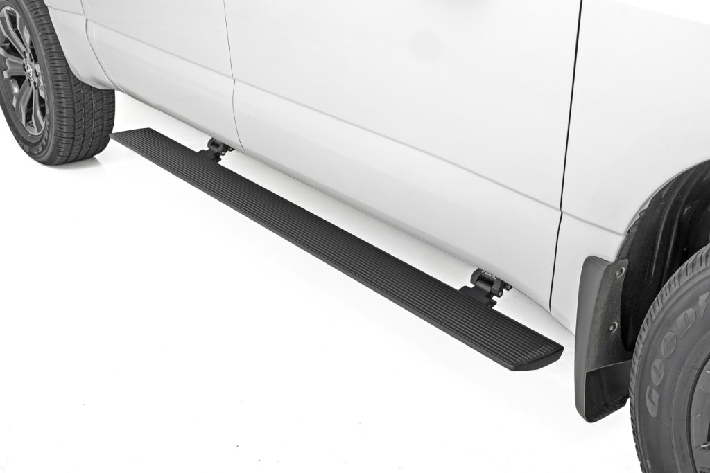 Rough Country Power Running Boards Dual Electric Motor Nissan Titan 2WD/4WD (2017-2024)