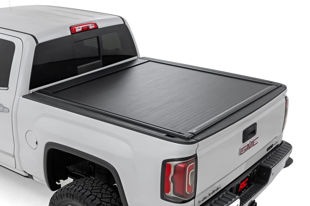 Rough Country Powered Retractable Bed Cover 5’9″ Bed Chevy/GMC 1500 (14-18 & Classic)