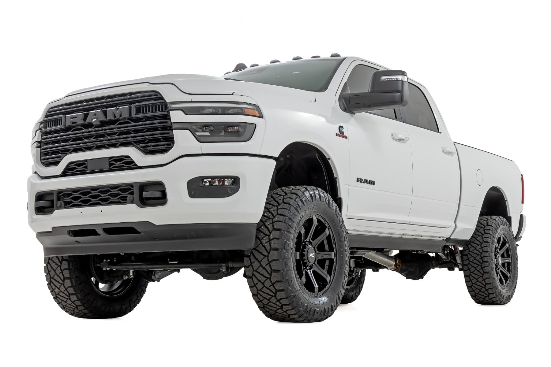 Rough Country 5 Inch Lift Kit Fr D/S 10 Bolt T-Case Ram 3500 4WD (2025-2026)