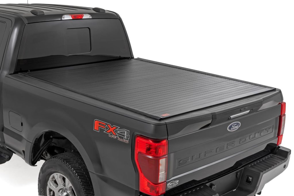 Rough Country Hard Roll Up Bed Cover 6’10” Bed Ford F-250/F-350 Super Duty (17-26)