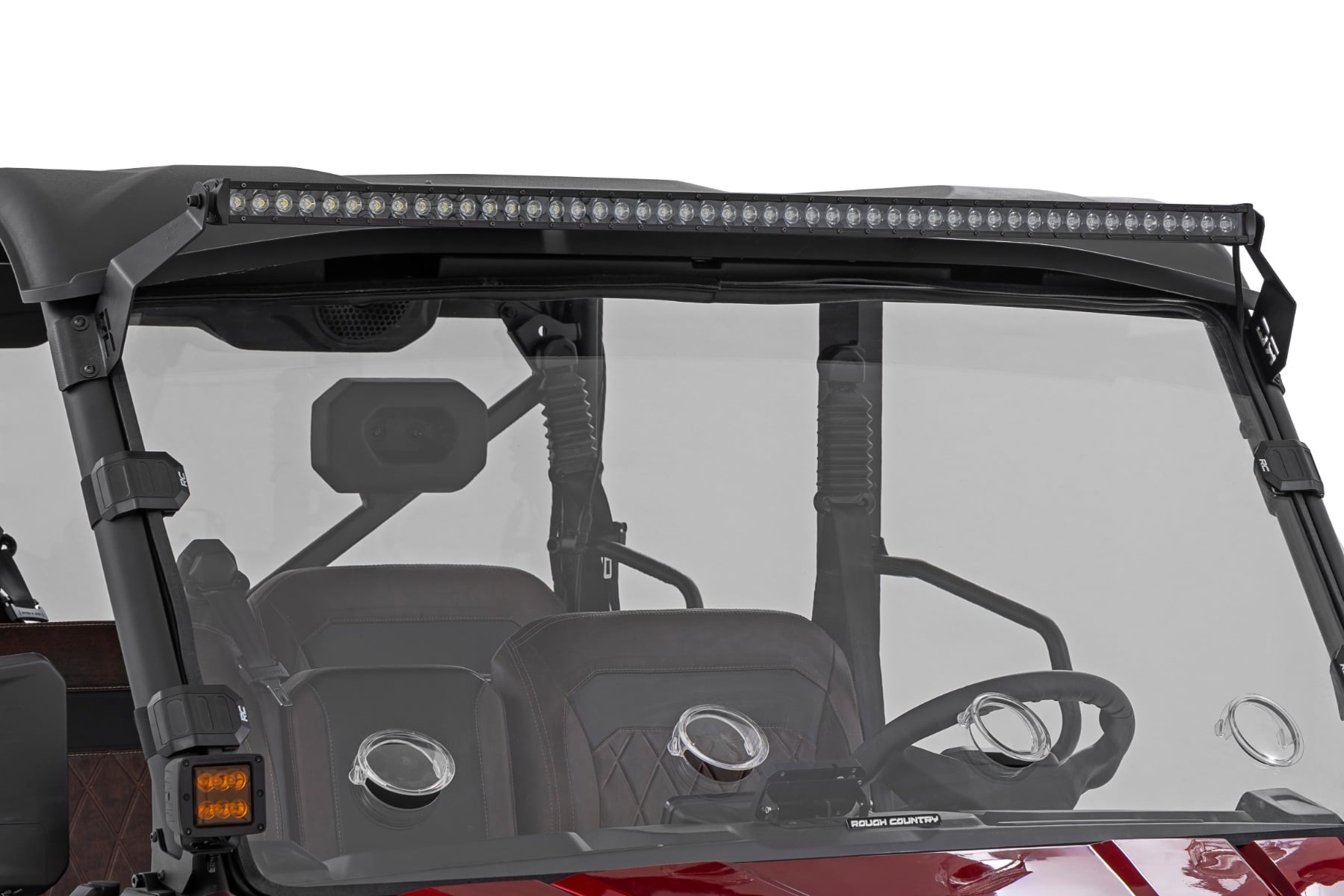 Rough Country LED Light Mount 50β³ Spectrum Series Single Row CFMOTO UFORCE U10 Pro