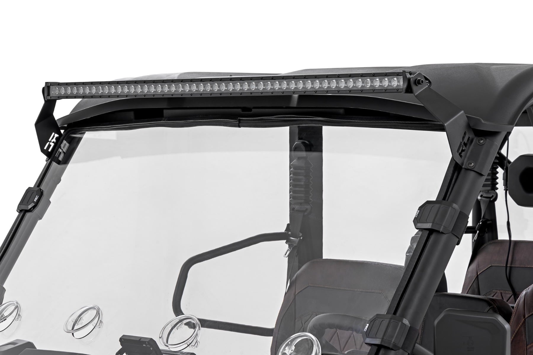 Rough Country LED Light Mount 50β³ Spectrum Series Single Row CFMOTO UFORCE U10 Pro
