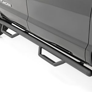Rough Country Nerf Steps Cab Length CrewMax 5β7β³ Bed Toyota Tundra 2WD/4WD (07-21)
