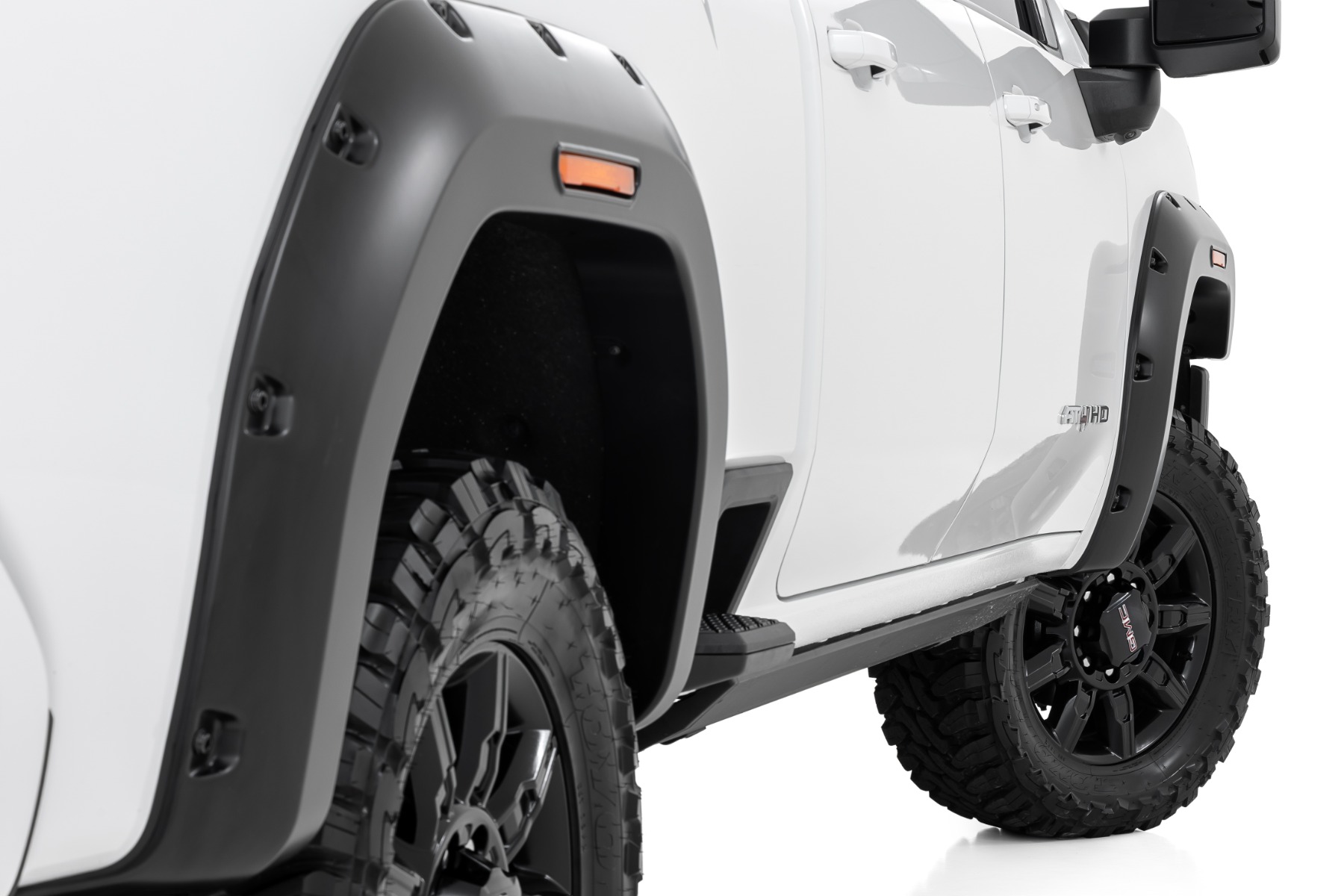 Rough Country Pocket Fender Flares GJV Riptide Blue GMC Sierra 2500 HD/Sierra 3500 HD (20-26)