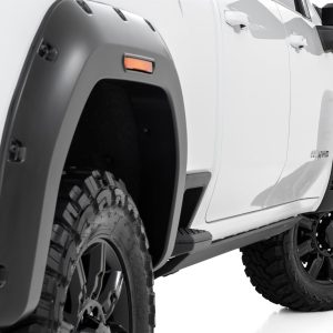Rough Country Pocket Fender Flares GBA Black GMC Sierra 2500 HD/Sierra 3500 HD (20-26)