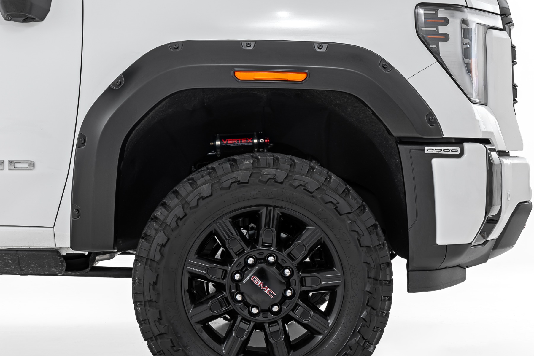Rough Country Pocket Fender Flares GJV Riptide Blue GMC Sierra 2500 HD/Sierra 3500 HD (20-26)
