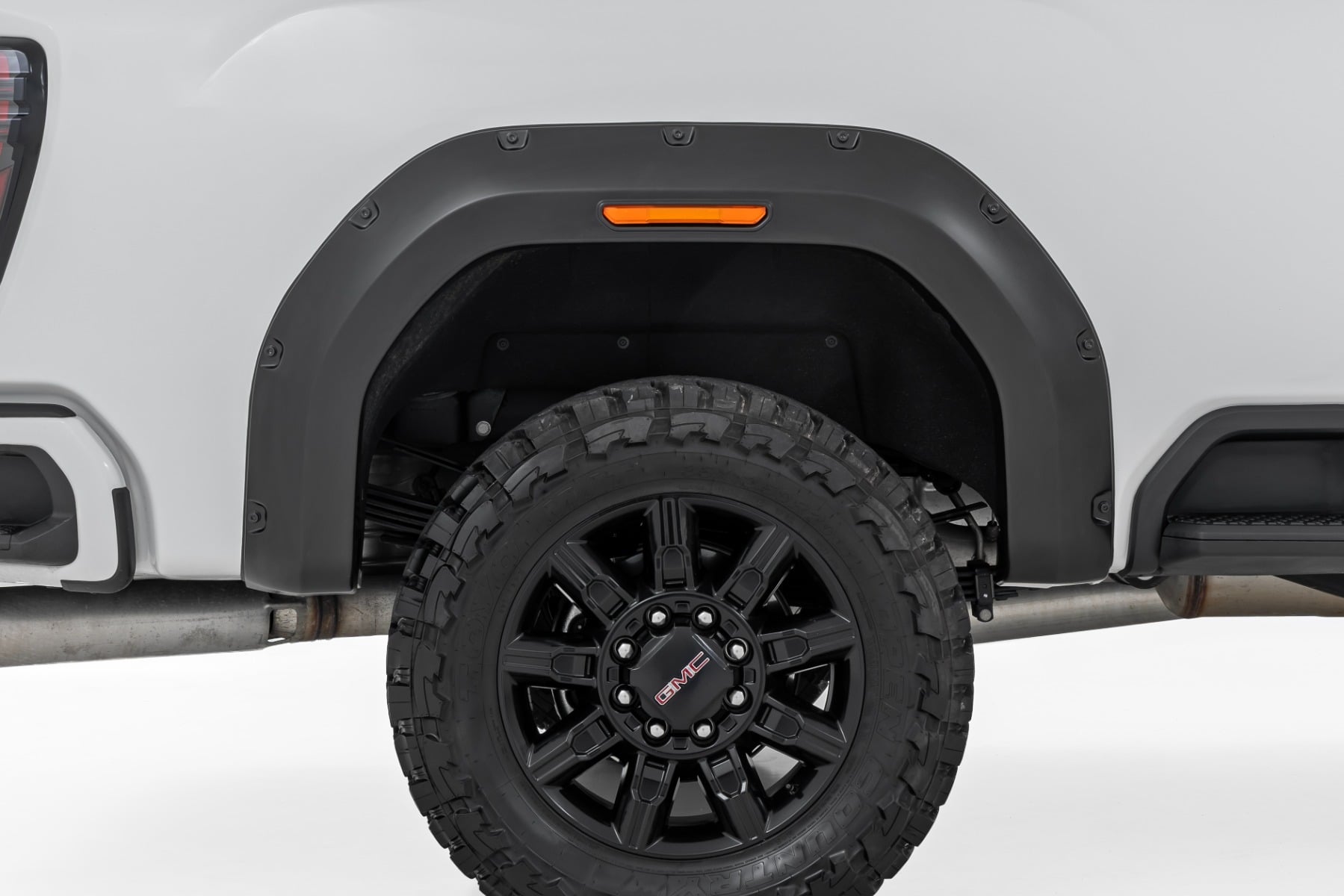 Rough Country Pocket Fender Flares G9K Satin Steel GMC Sierra 2500 HD/Sierra 3500 HD (20-26)