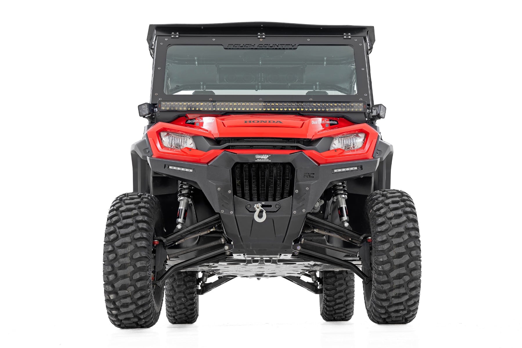 Rough Country Aluminum Control Arms High Clearance w/ 2β³ Forward Offset Honda Pioneer 1000-6