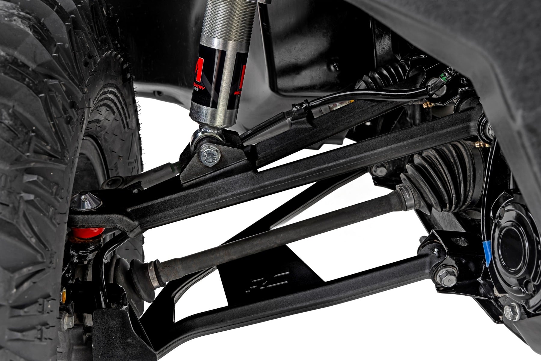 Rough Country Aluminum Control Arms High Clearance w/ 2β³ Forward Offset Honda Pioneer 1000-6