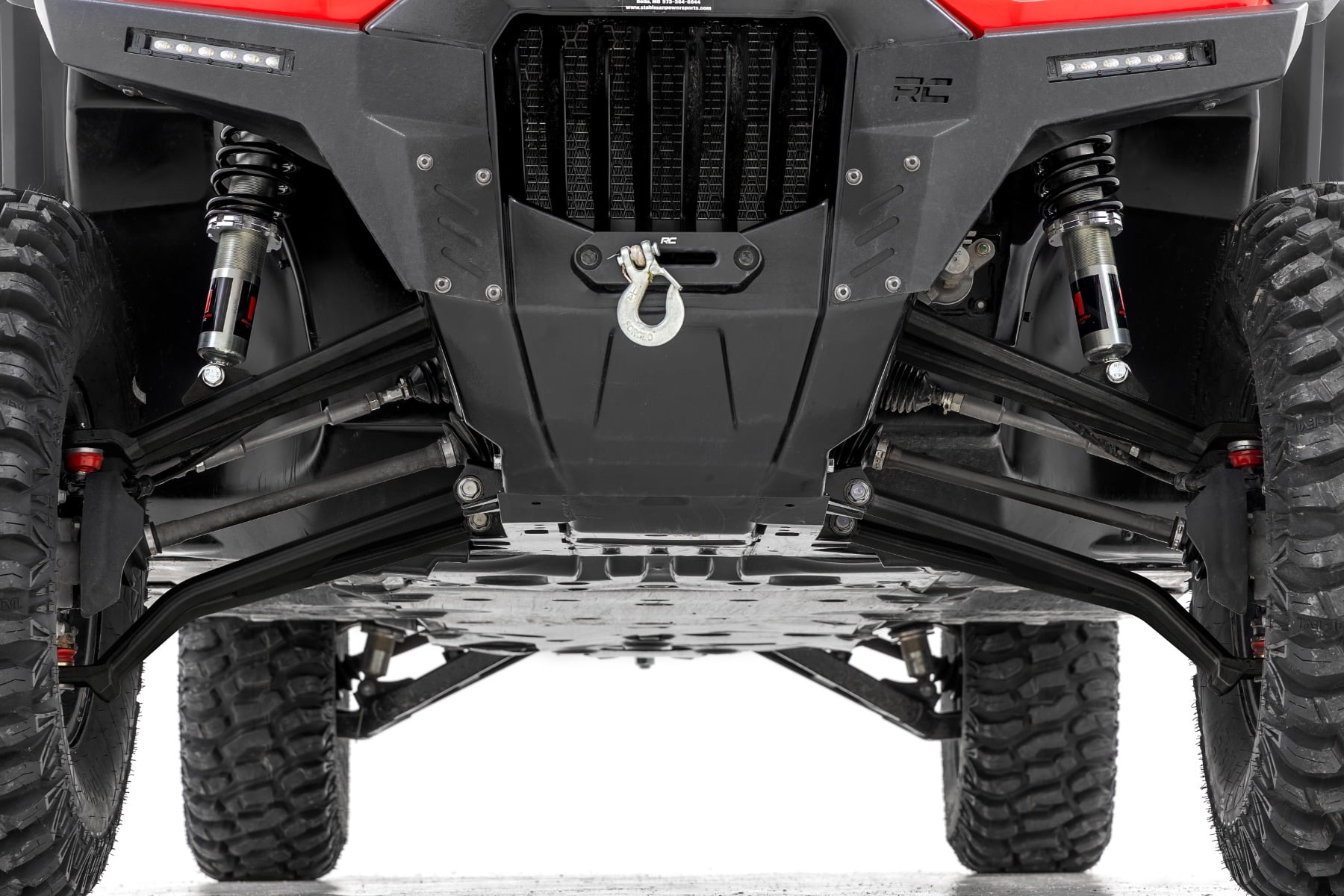 Rough Country Aluminum Control Arms High Clearance w/ 2β³ Forward Offset Honda Pioneer 1000-6